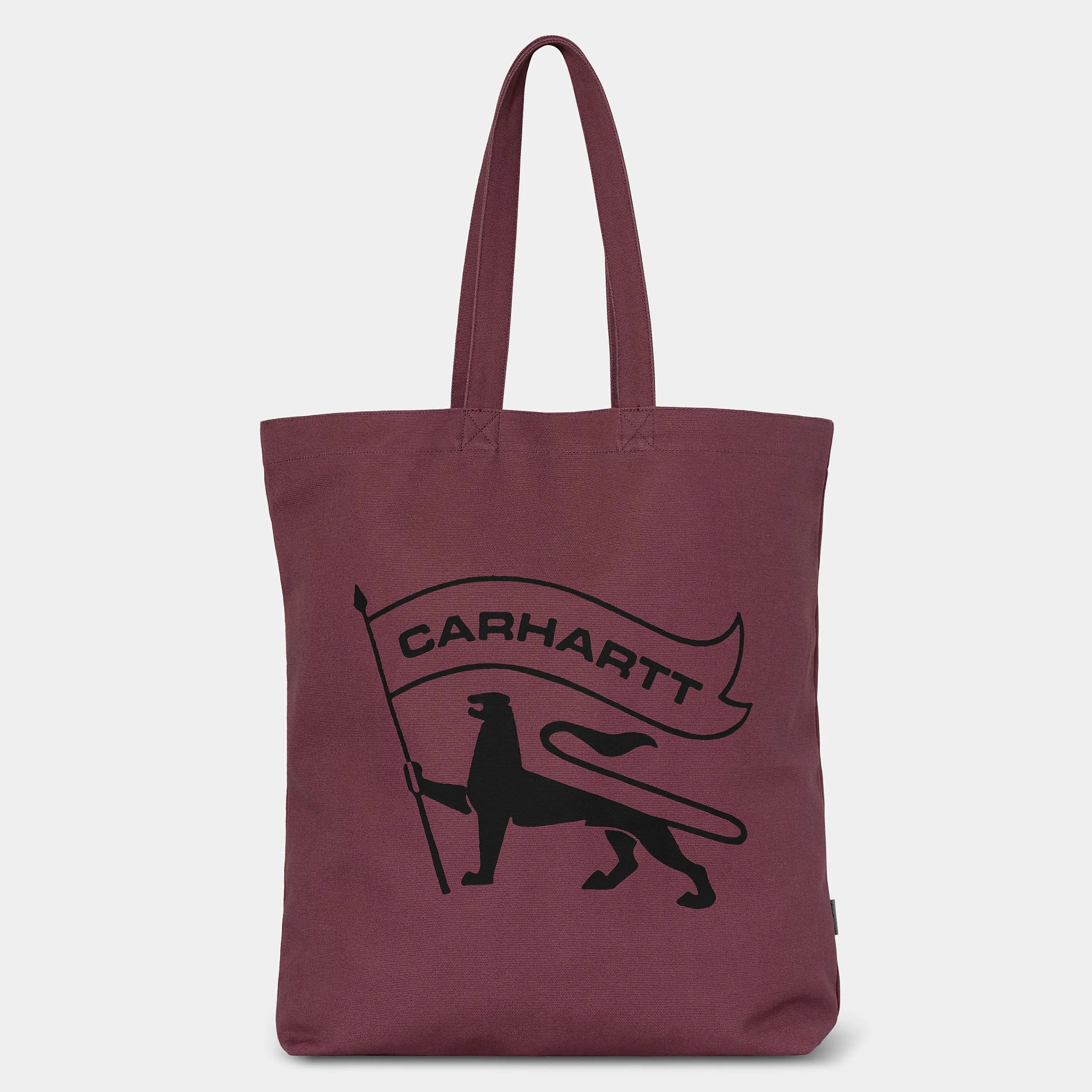 Accessoires|Accessoires>Carhartt WIP Stamp Tote Dusty Fuchsia / Black