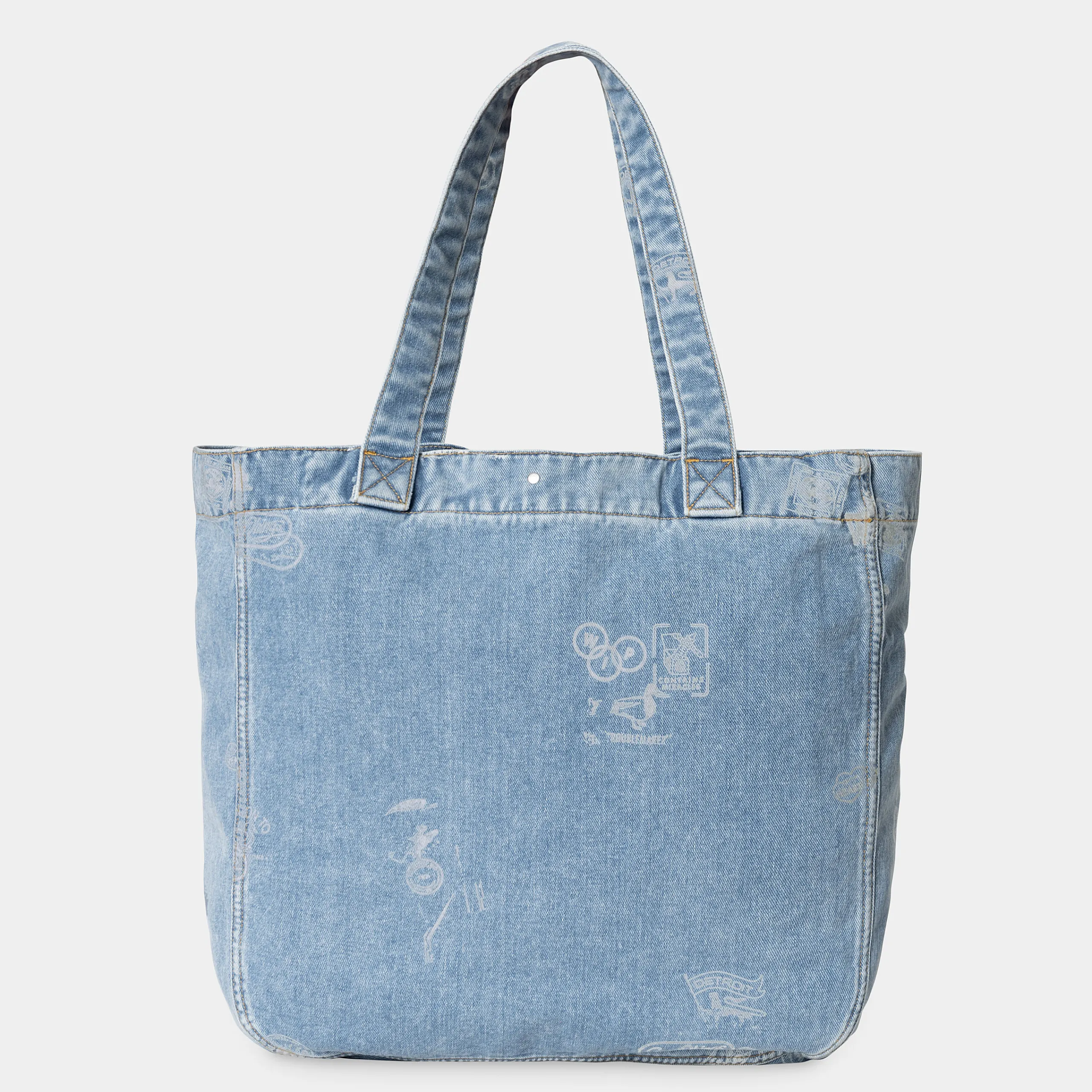 Accessoires|Accessoires>Carhartt WIP Stamp Tote Bag Stamp Print, Blue