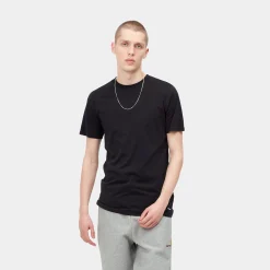Unterwäsche>Carhartt WIP Standard Crew Neck T-Shirt Black + Black