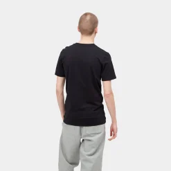 Unterwäsche>Carhartt WIP Standard Crew Neck T-Shirt Black + Black