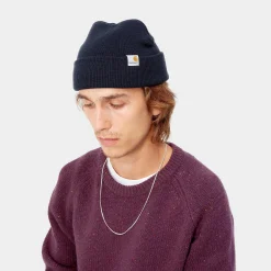 Accessoires|Accessoires>Carhartt WIP Stratus Hat Low Dark Navy
