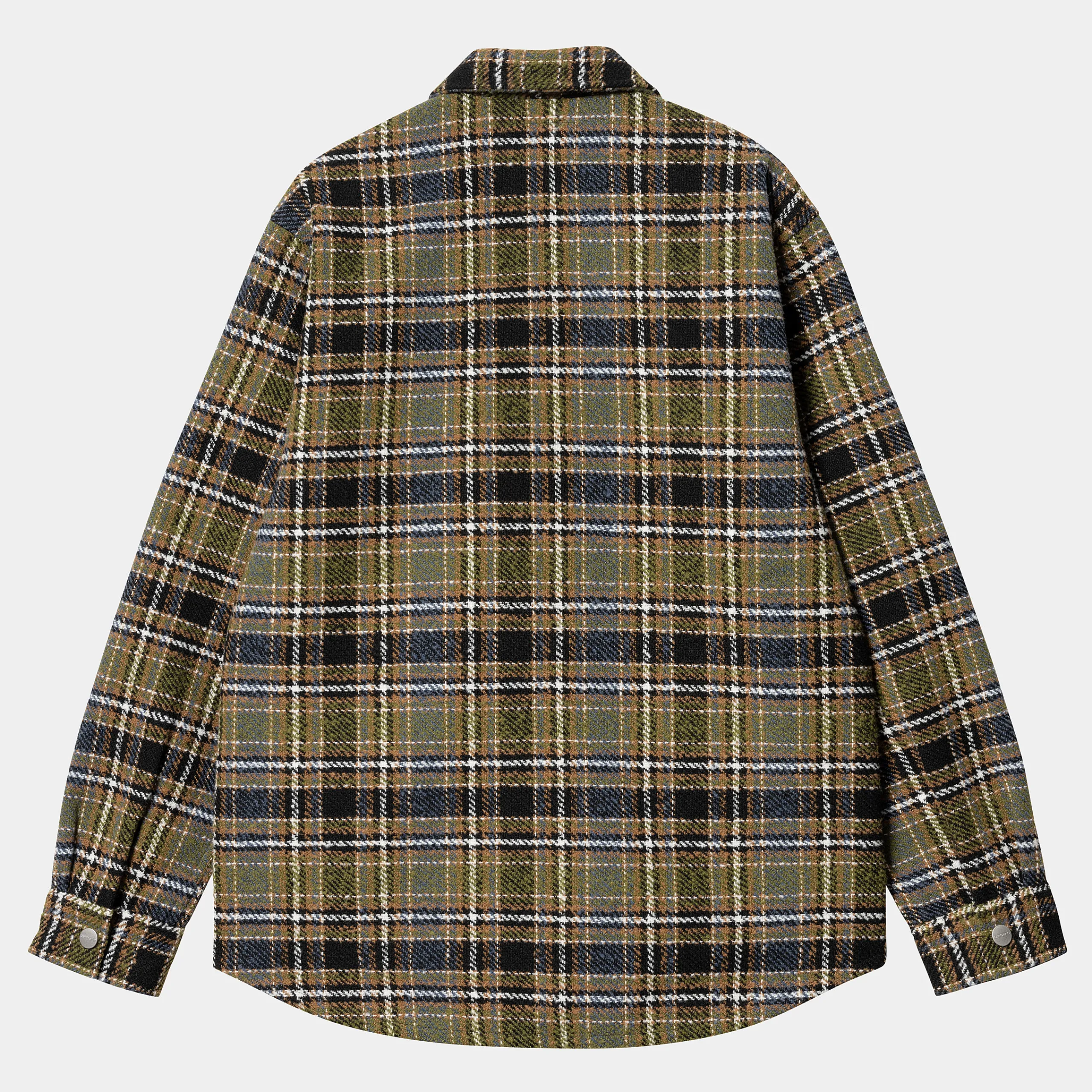 Jacken & Mäntel|Hemden>Carhartt WIP Stroy Shirt Jac Stroy Check, Black