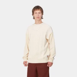 Strick>Carhartt WIP Tridon Sweater Natural