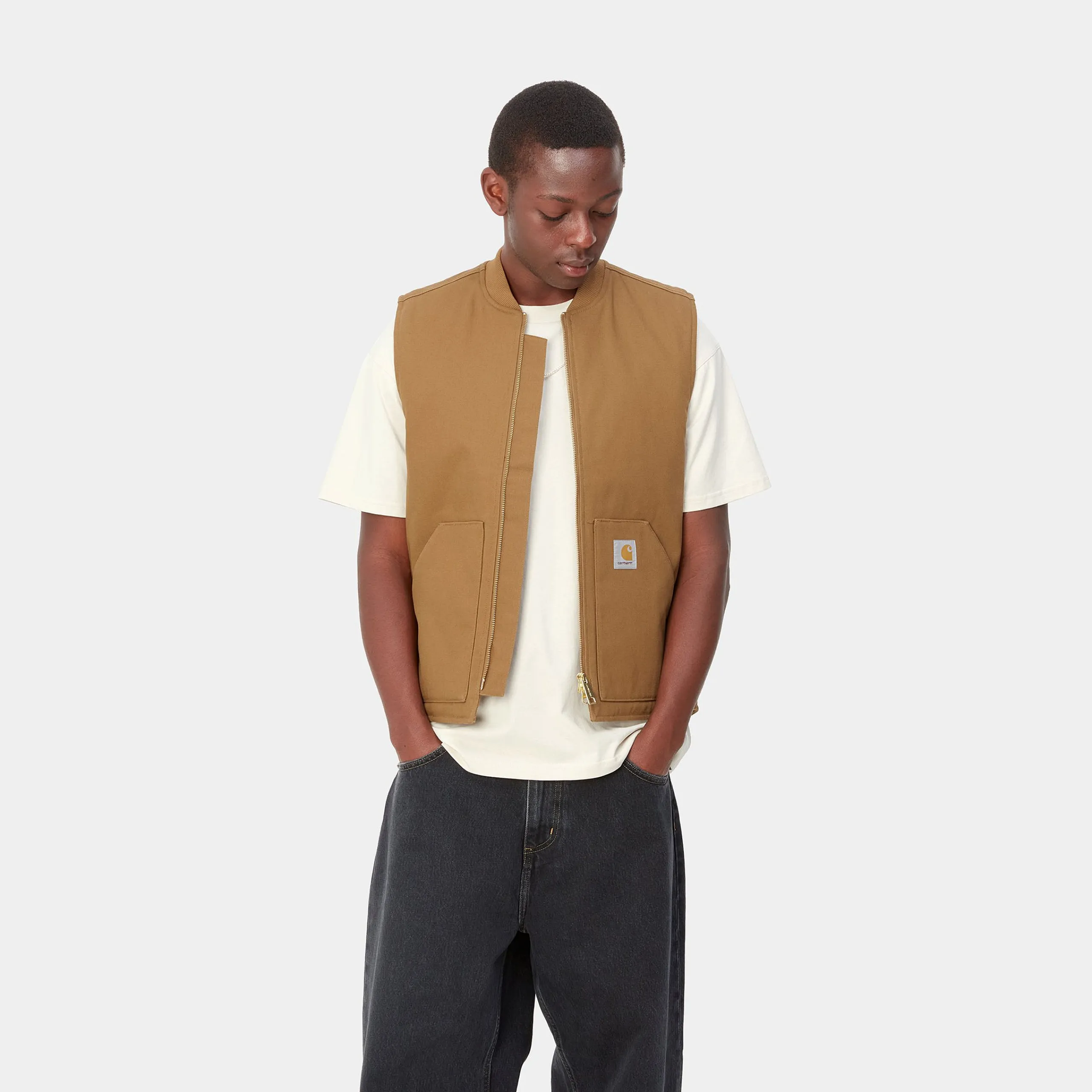 Jacken & Mäntel>Carhartt WIP Vest Hamilton Brown