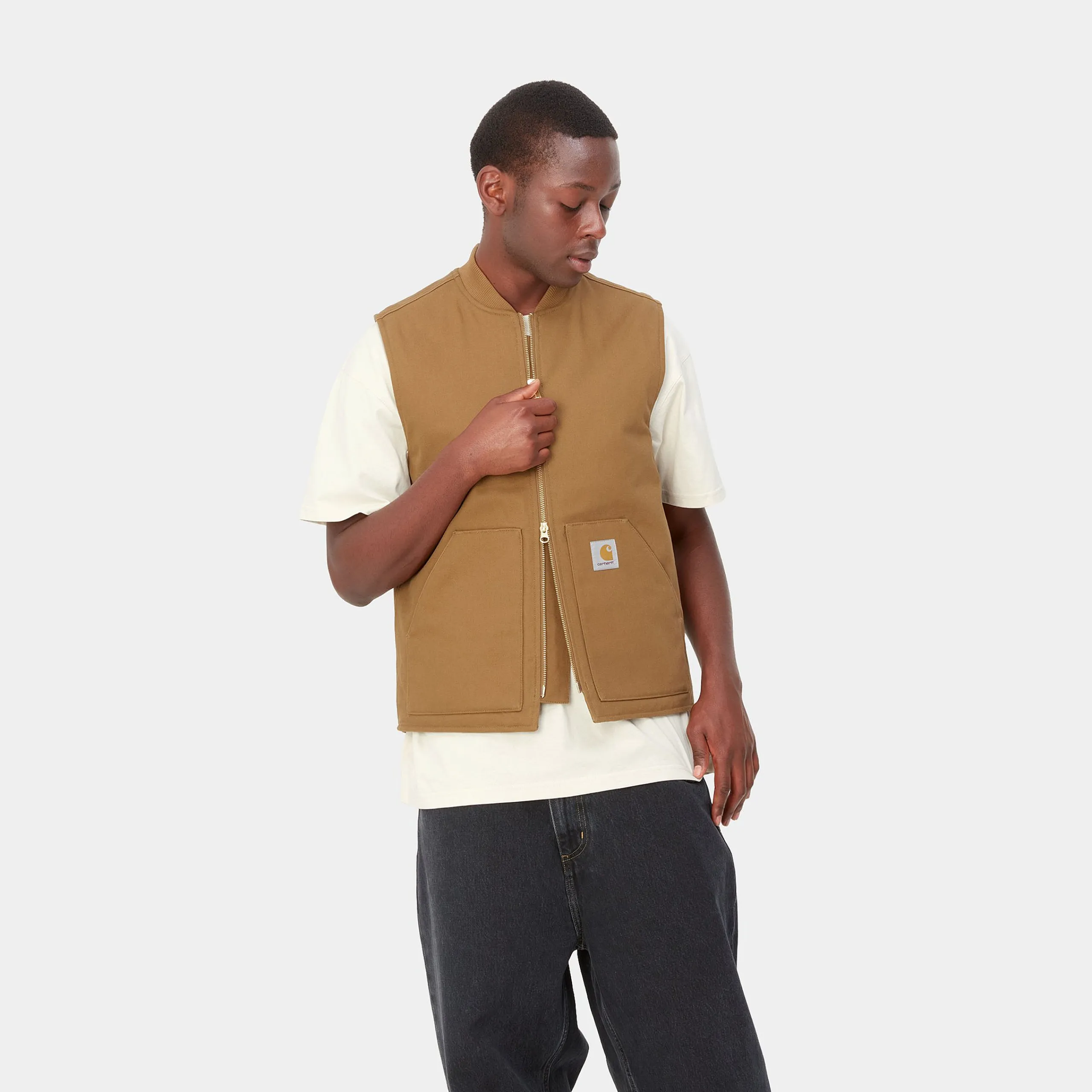 Jacken & Mäntel>Carhartt WIP Vest Hamilton Brown