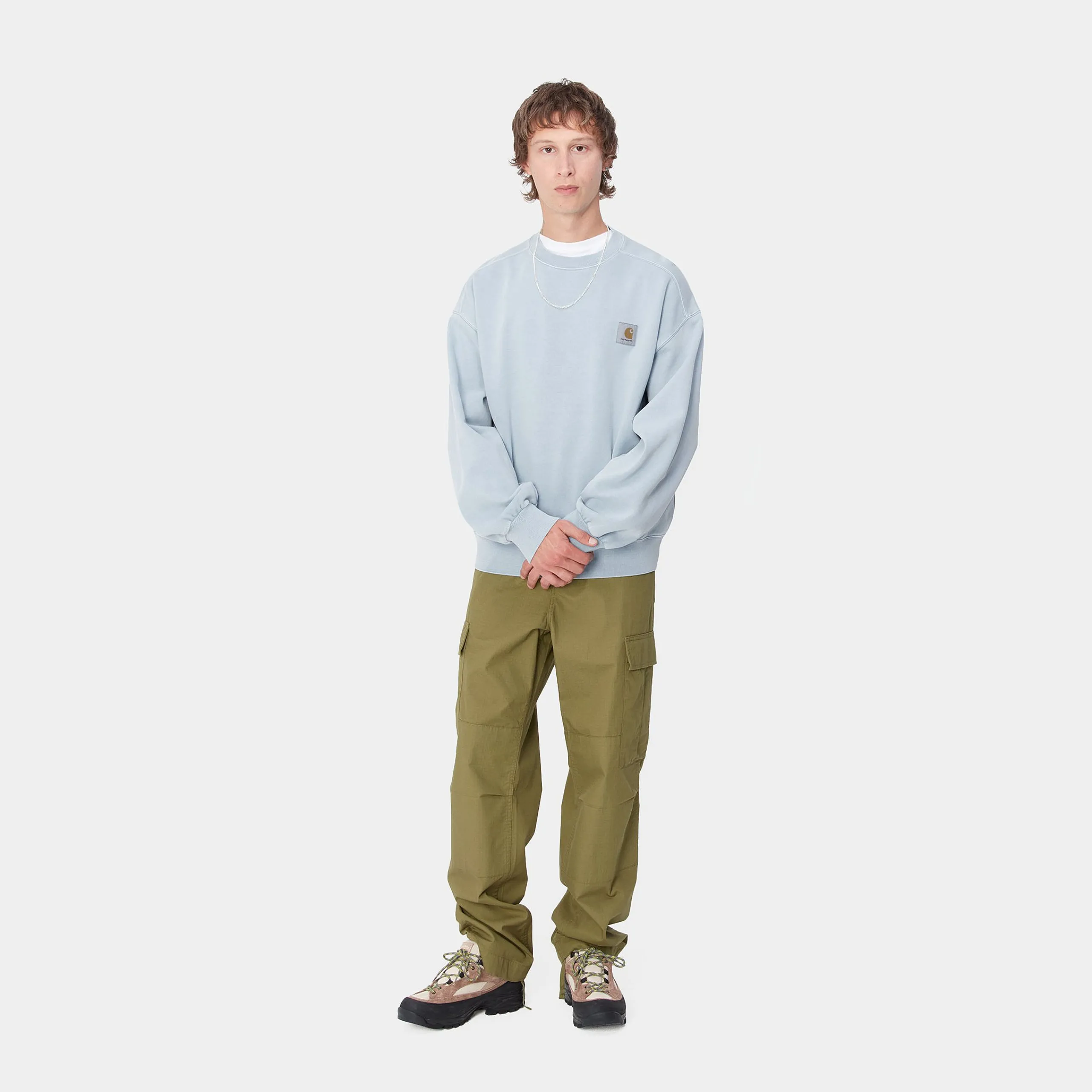 Sweats>Carhartt WIP Vista Sweat Dusty Ice