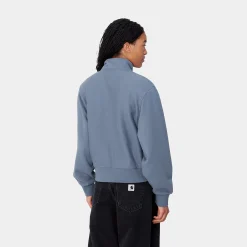 Sweats>Carhartt WIP W' American Script High Neck Sweatshirt Positano