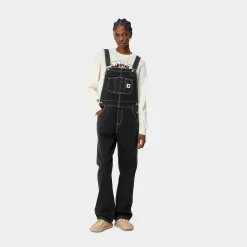 Denim|Overalls>Carhartt WIP W' Bib Overall Straight Black