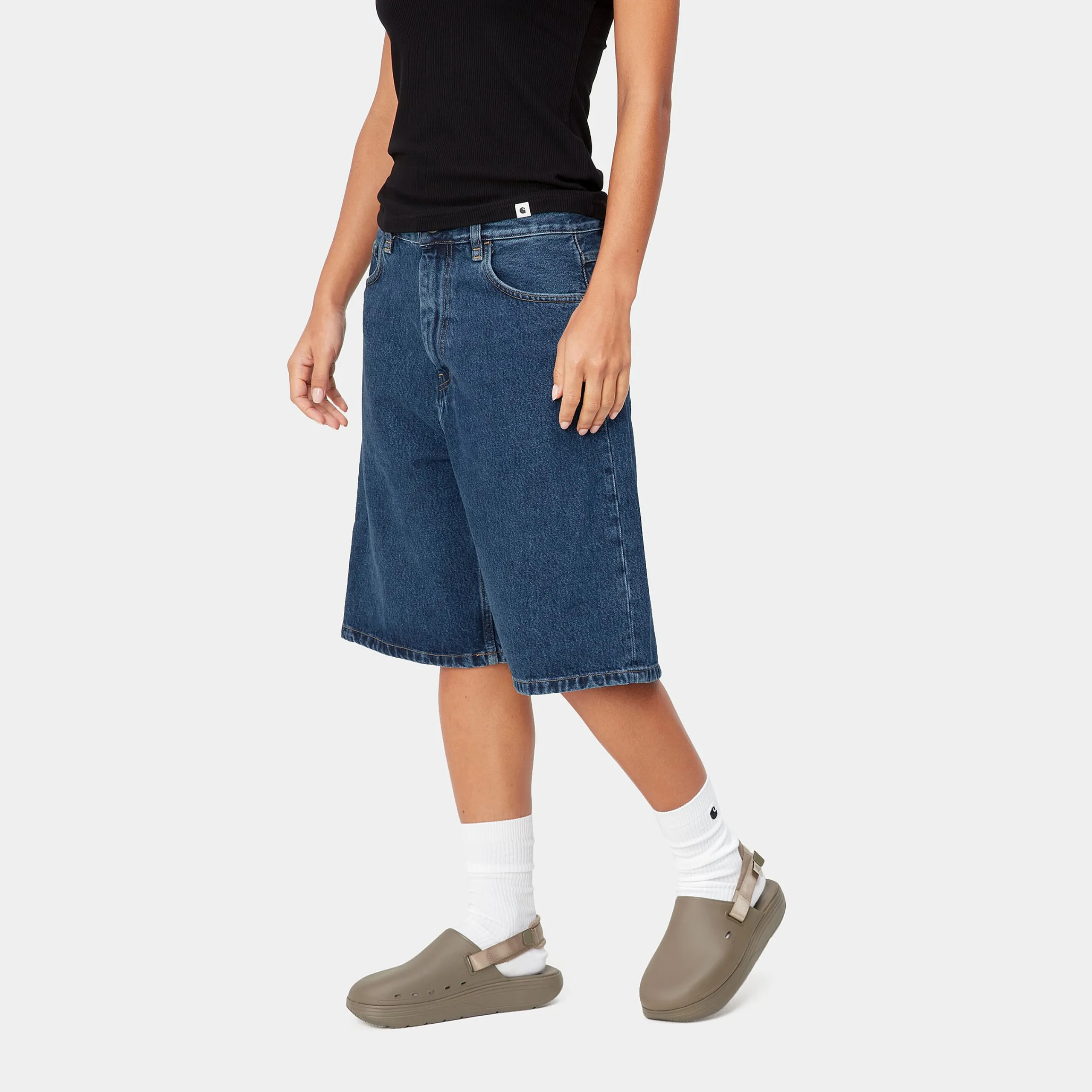 Denim|Shorts>Carhartt WIP W' Brandon Short Blue