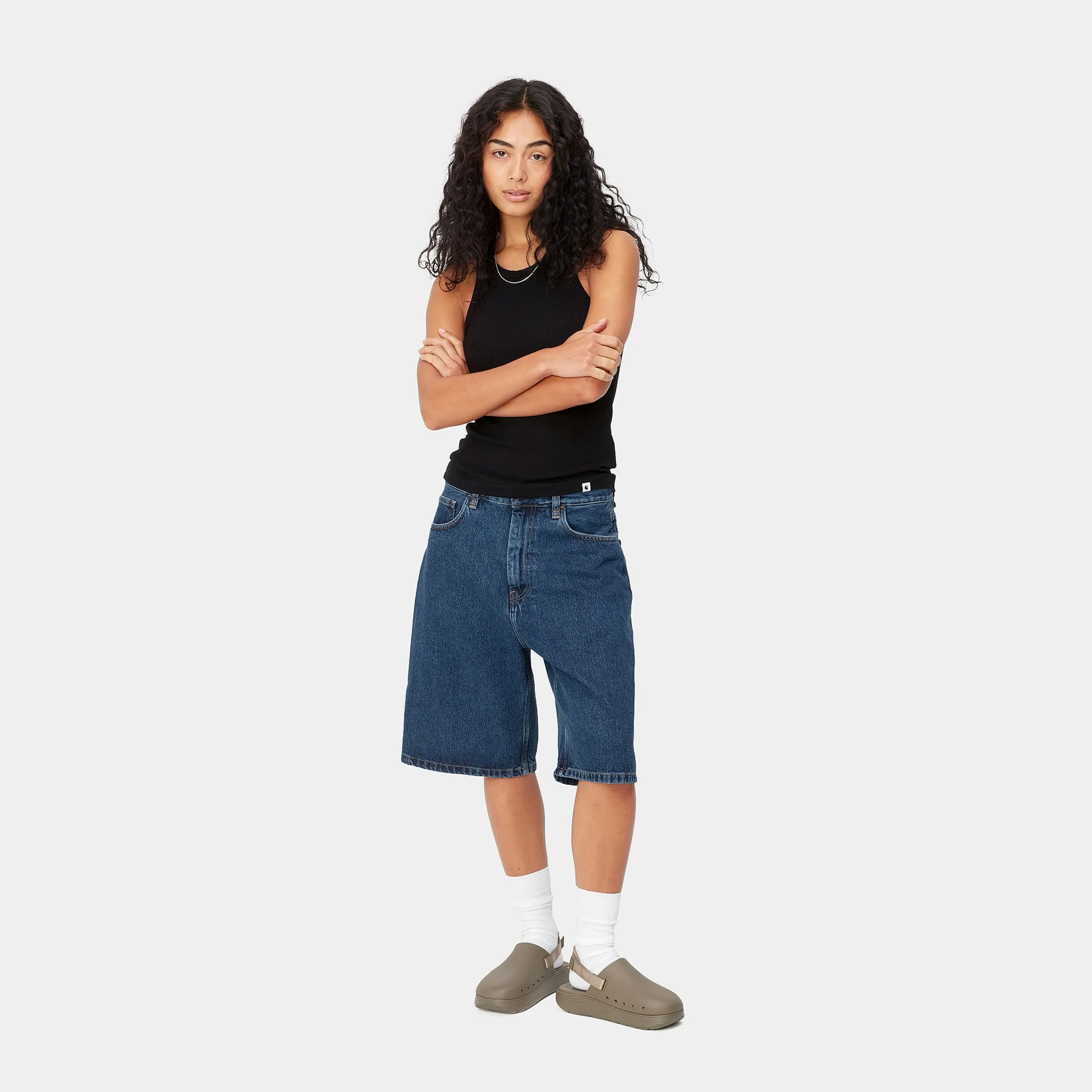 Denim|Shorts>Carhartt WIP W' Brandon Short Blue
