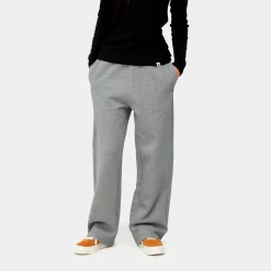 Sweats>Carhartt WIP W' Casey Sweat Pant Grey Heather / Silver