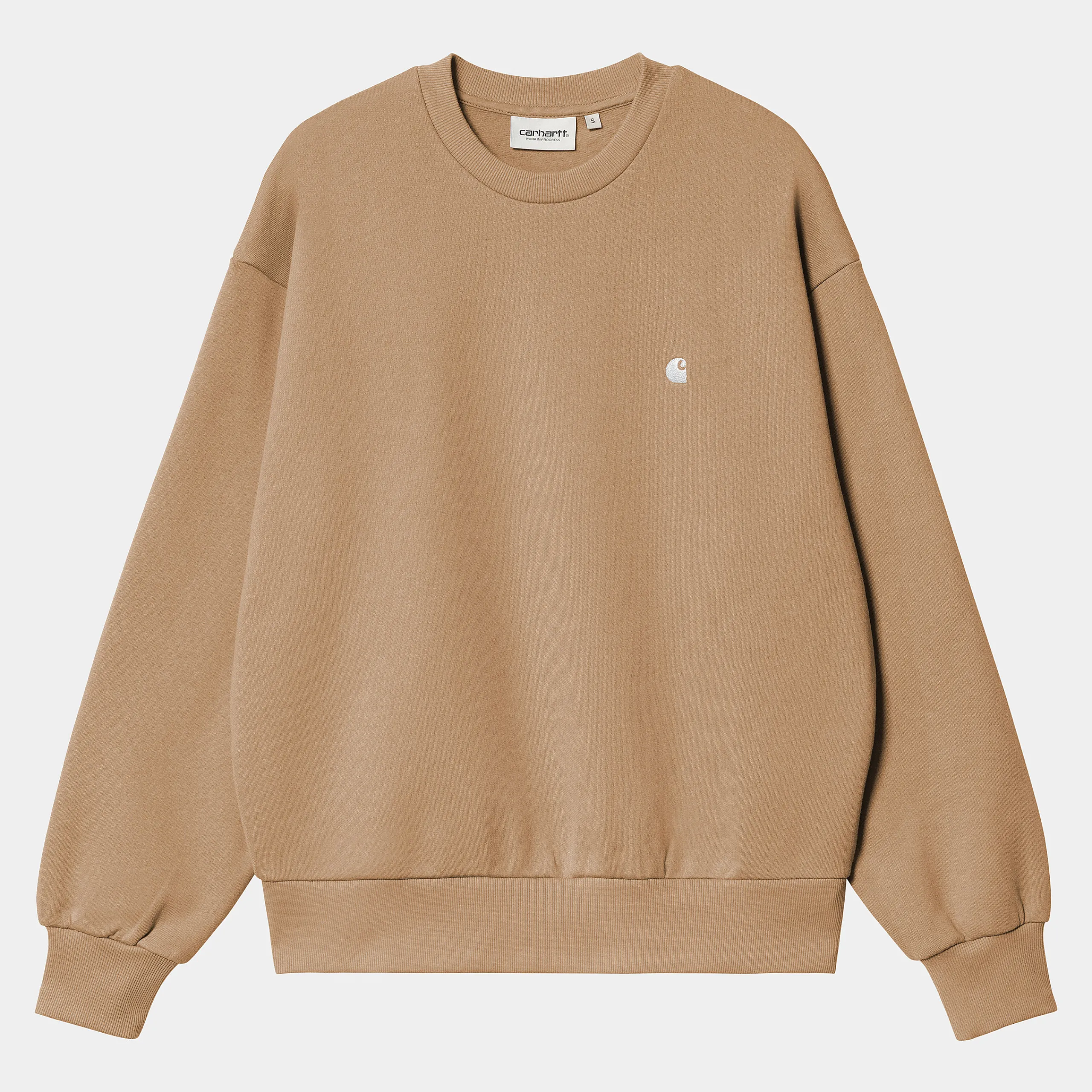 Sweats>Carhartt WIP W' Casey Sweatshirt Peanut / Silver