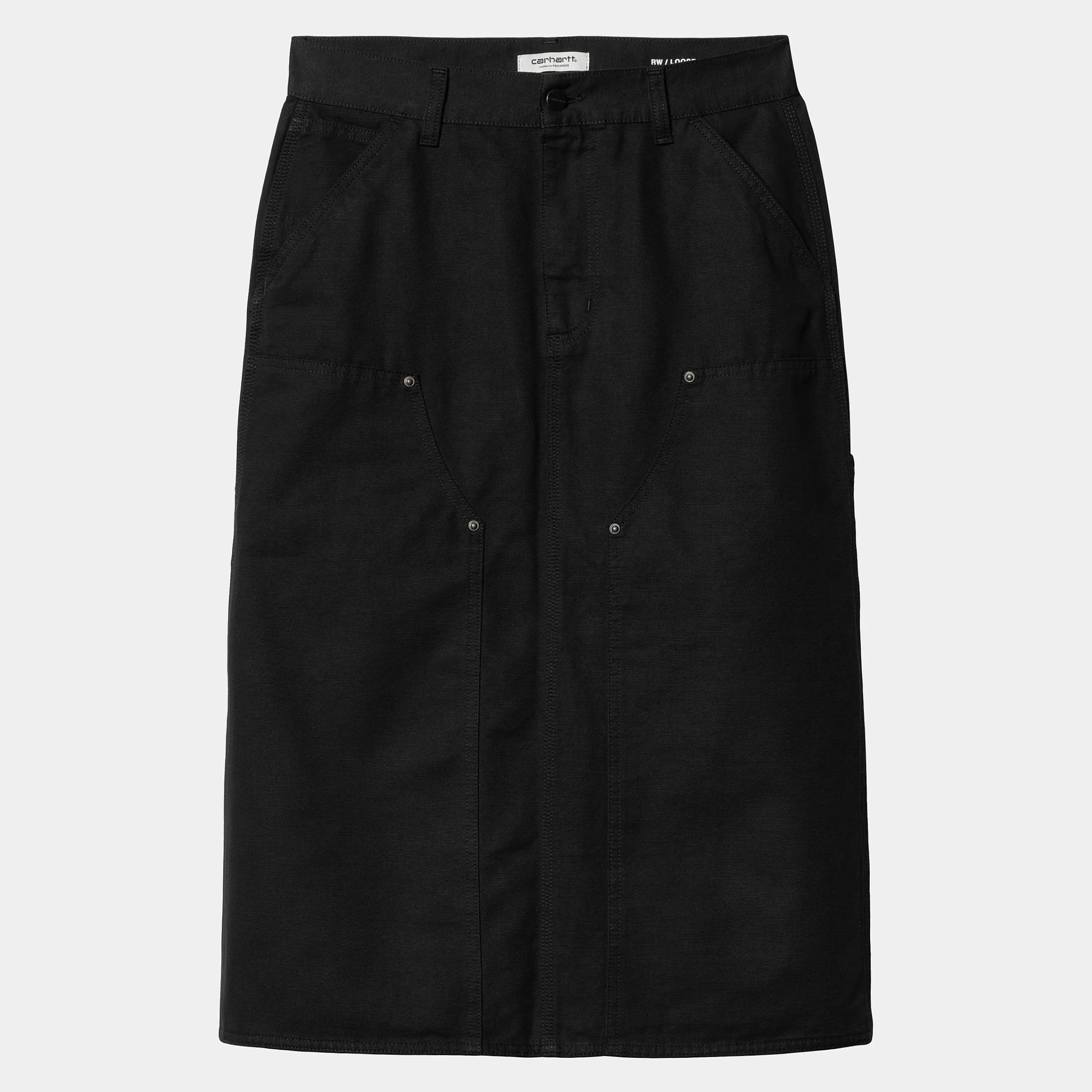 Kleider & Röcke>Carhartt WIP W' Double Knee Skirt Black