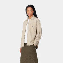Jacken|Hemden>Carhartt WIP W' Ethel Shirt Jac Natural