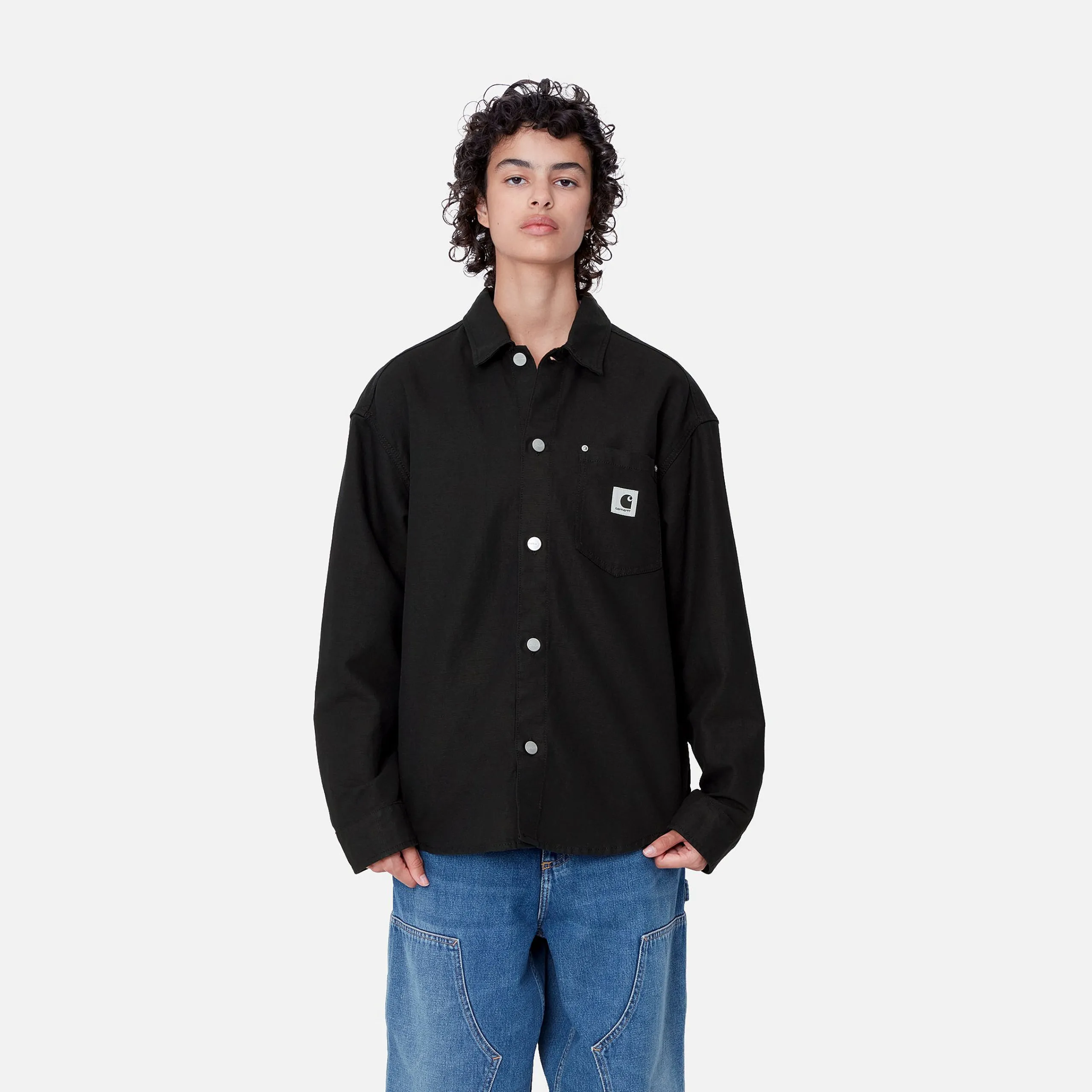 Hemden|Jacken>Carhartt WIP W' Ethel Shirt Jac Black