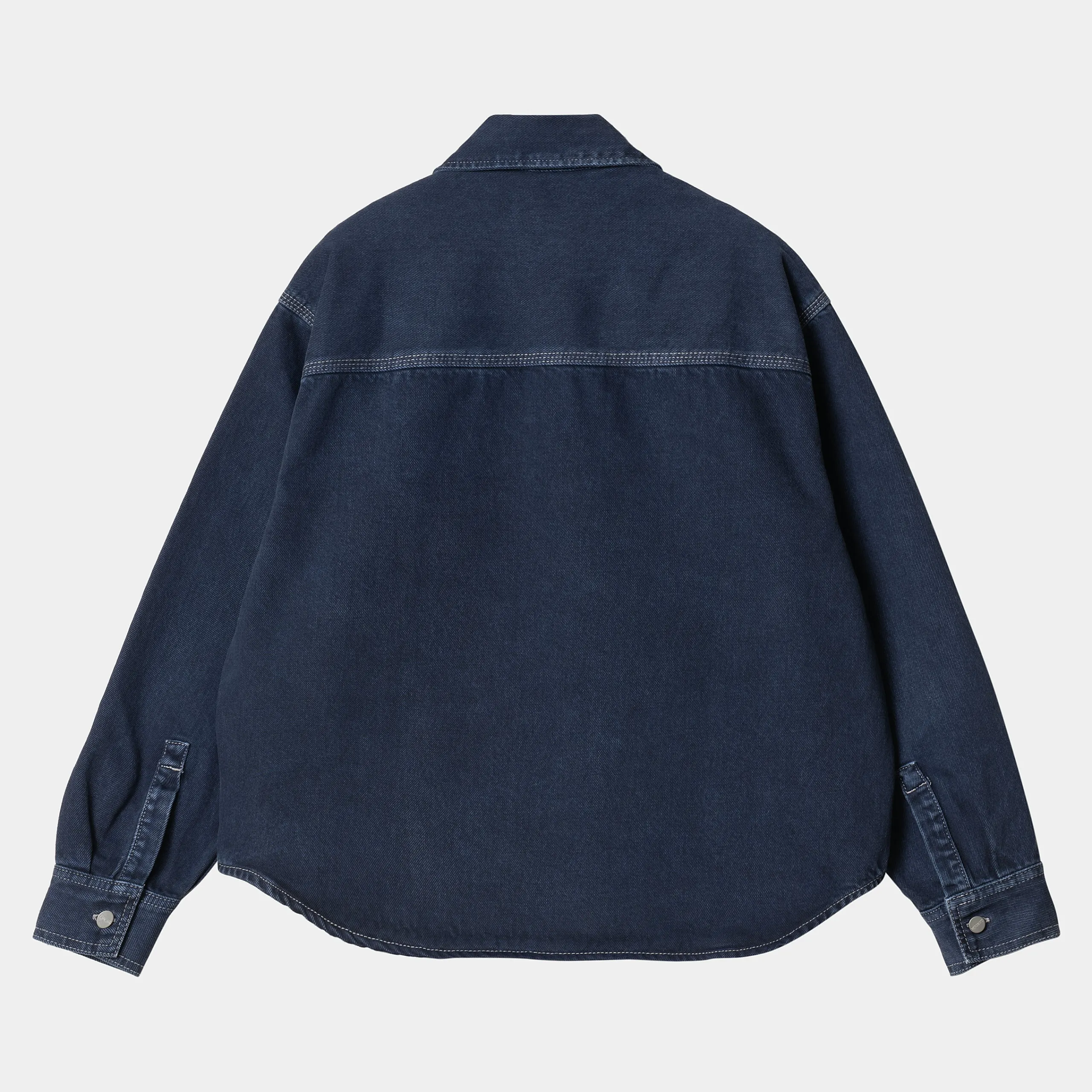 Jacken|Hemden>Carhartt WIP W' Georgia Shirt Jac Air Force Blue