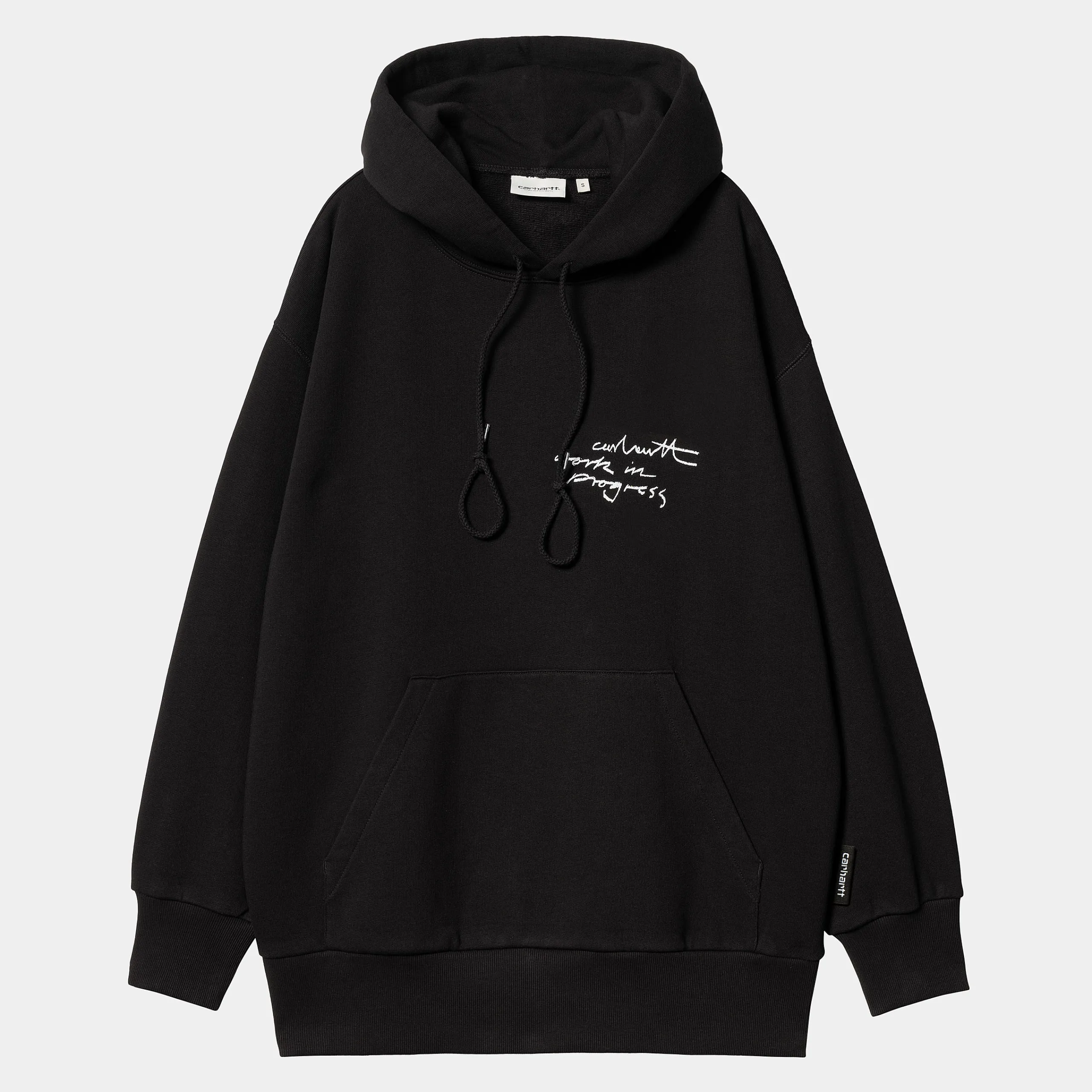 Sweats>Carhartt WIP W' Hooded Lips Sweat Black