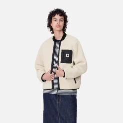 Jacken>Carhartt WIP W' Janet Liner Moonbeam / Black