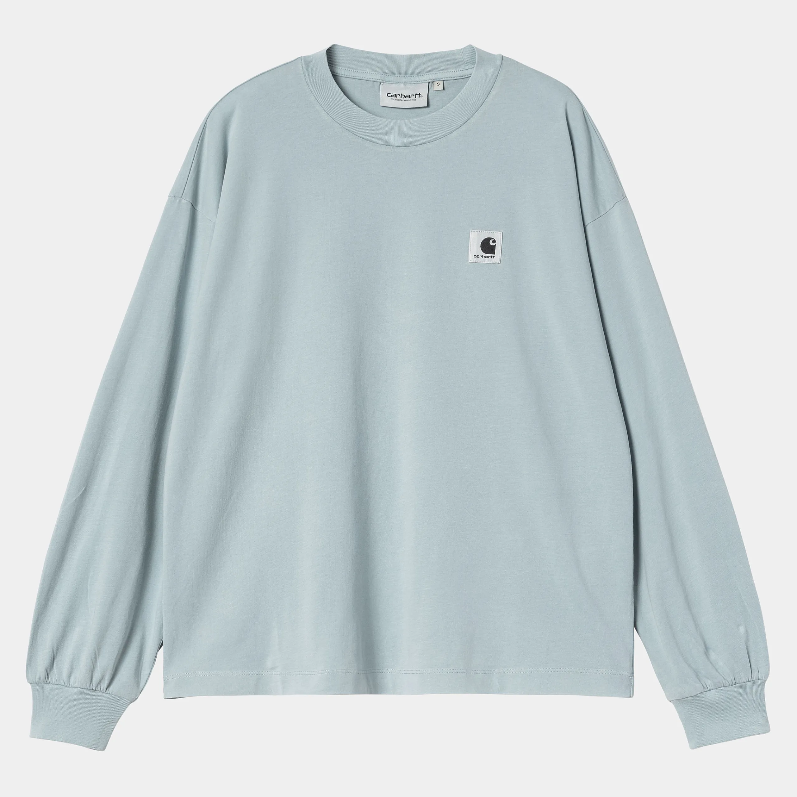 T-Shirts>Carhartt WIP W' L/S Nelson T-Shirt Dusty Ice