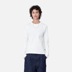 T-Shirts>Carhartt WIP W' L/S Serena T-Shirt White