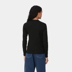 T-Shirts>Carhartt WIP W' L/S Serena T-Shirt Black