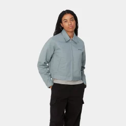 Jacken>Carhartt WIP W' Module Script Jacket Dove Grey / Black