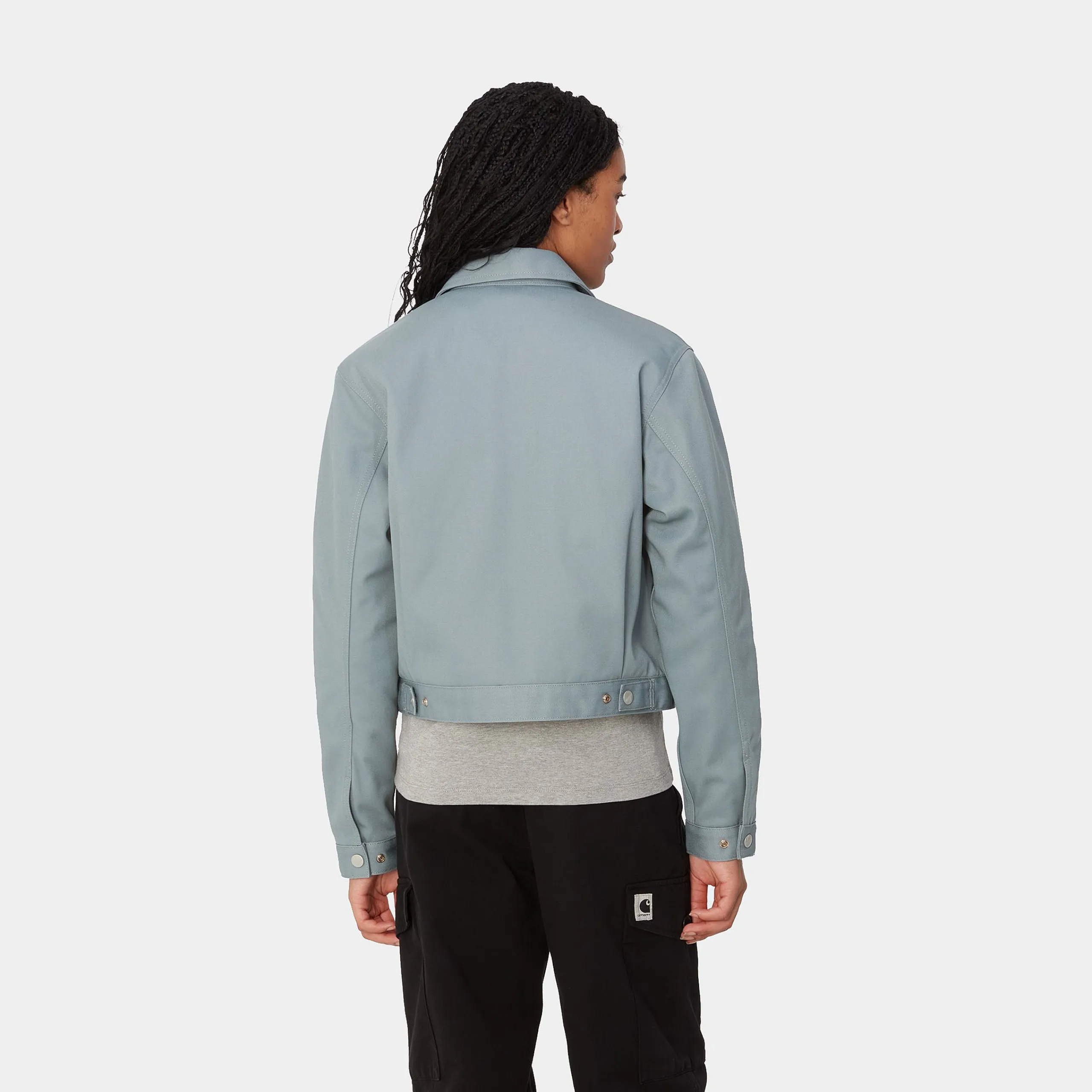 Jacken>Carhartt WIP W' Module Script Jacket Dove Grey / Black