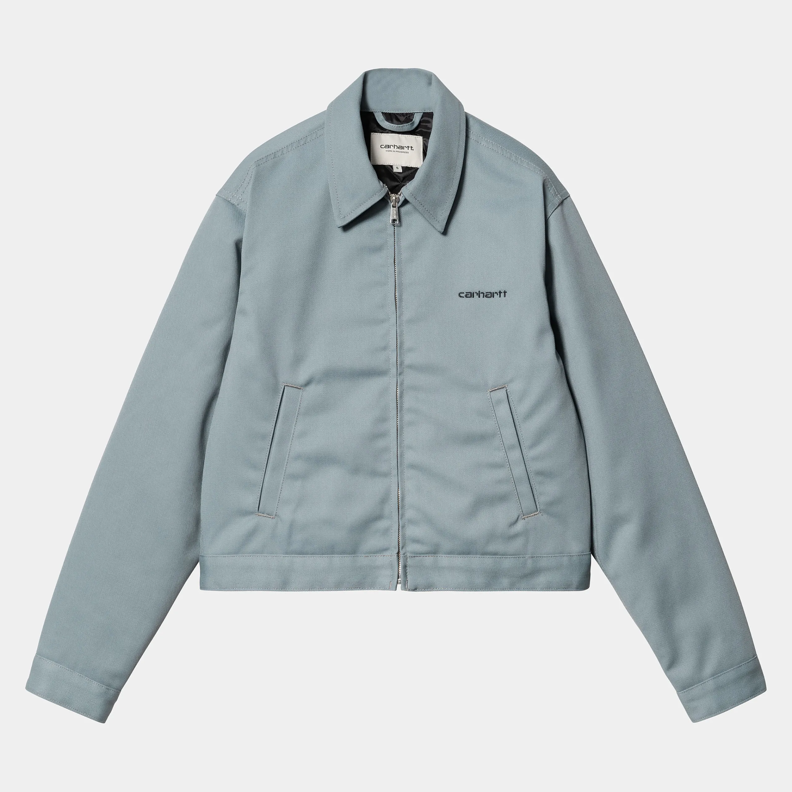 Jacken>Carhartt WIP W' Module Script Jacket Dove Grey / Black