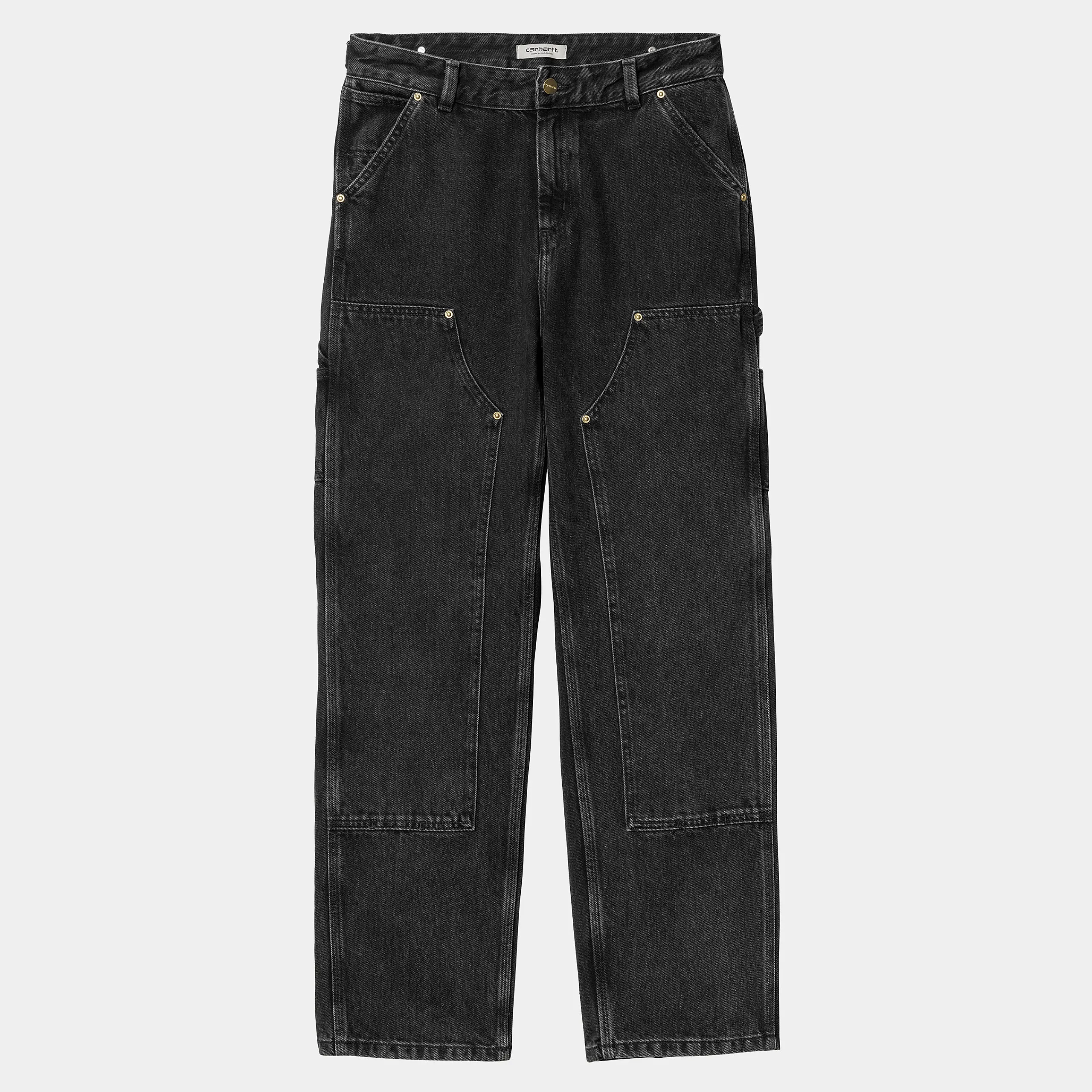 Hosen>Carhartt WIP W' Nashua Double Knee Pant Black