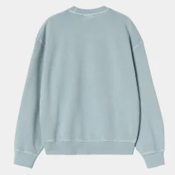Sweats>Carhartt WIP W' Nelson Sweatshirt Dusty Ice