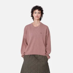 Strick>Carhartt WIP W' Norlina Sweater Dusty Fuchsia
