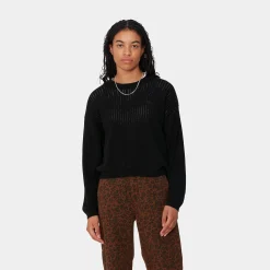 Strick>Carhartt WIP W' Norlina Sweater Black