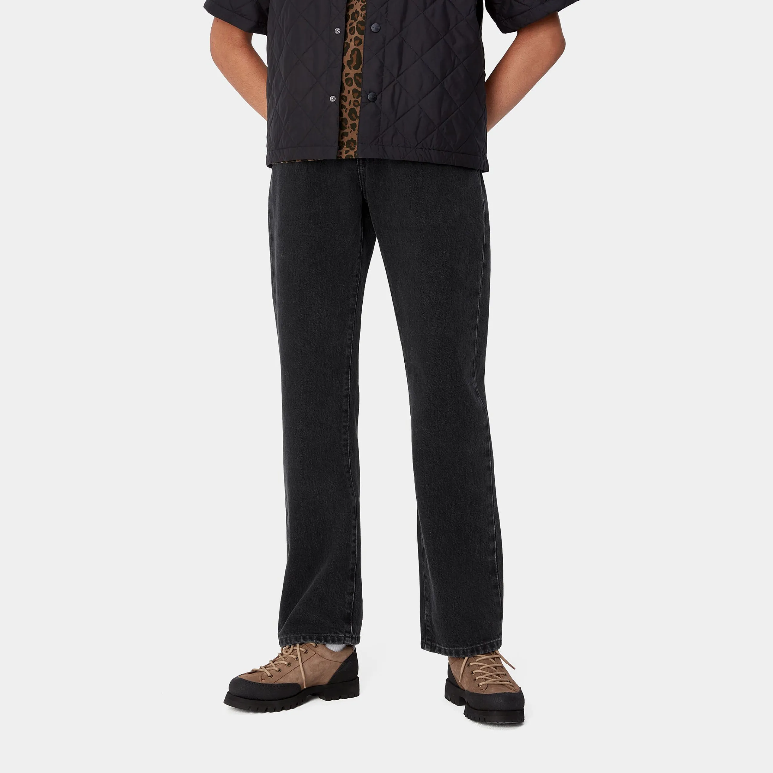 Denim|Hosen>Carhartt WIP W' Noxon Pant Black