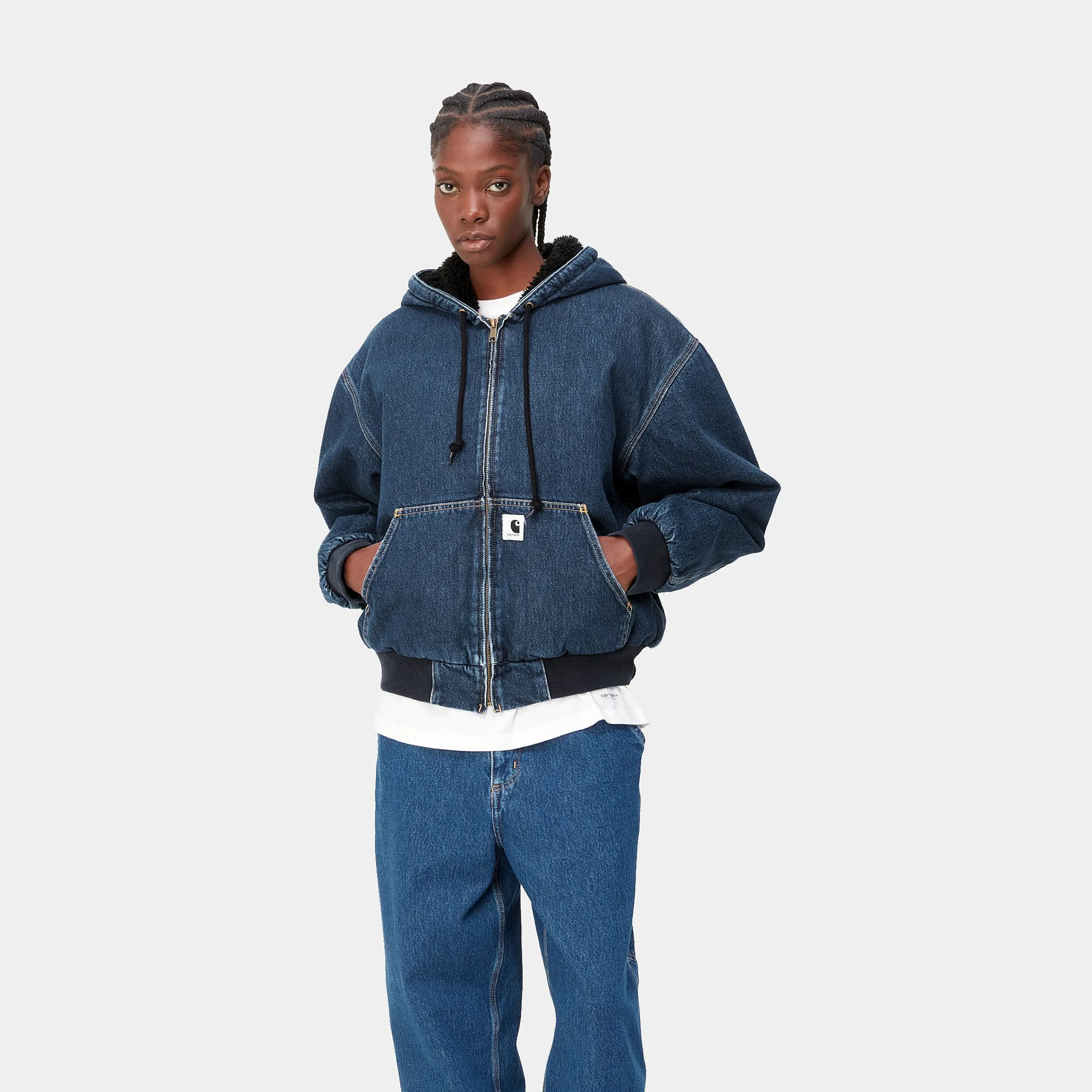 Jacken|Denim>Carhartt WIP W' OG Active Jacket (Winter) Blue