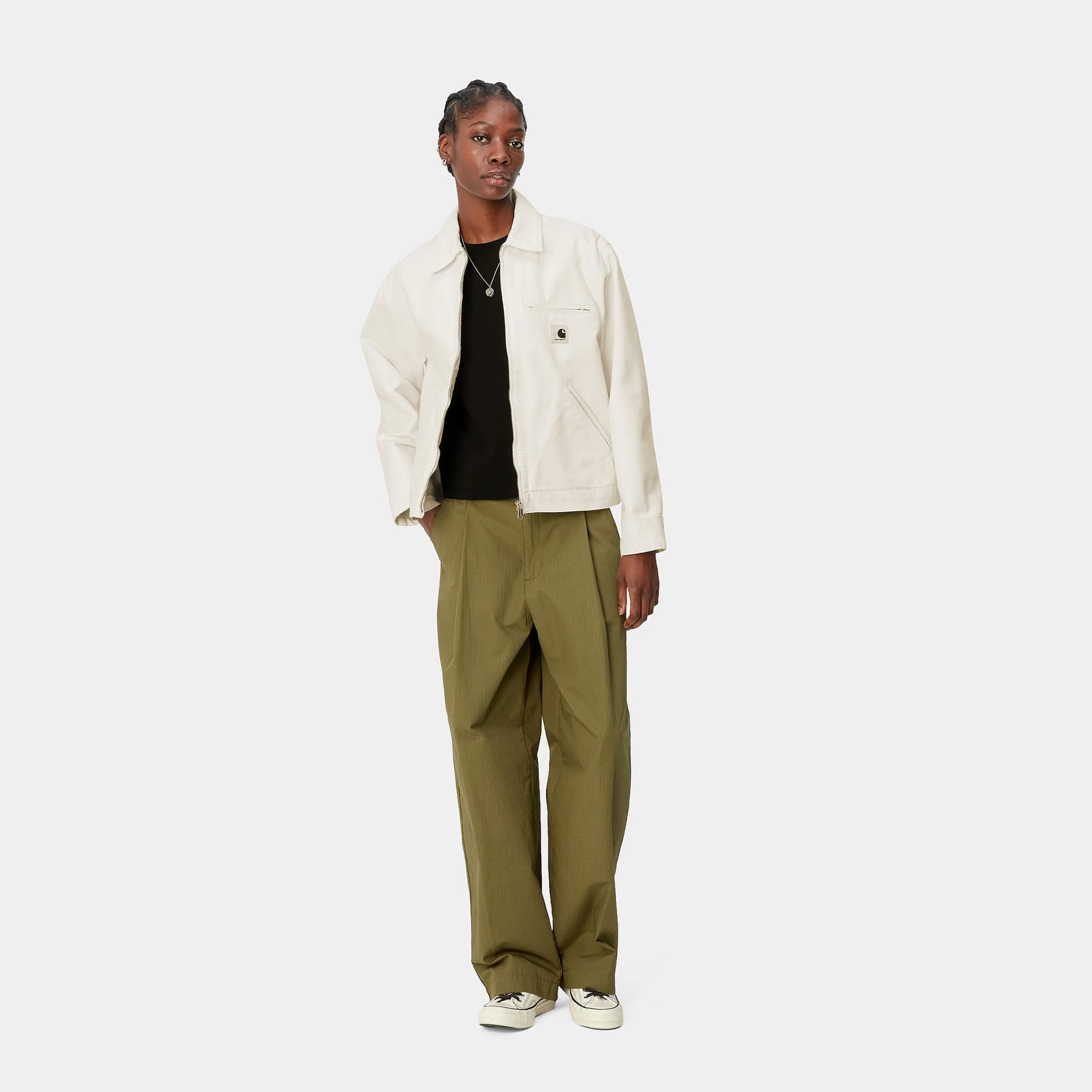 Jacken>Carhartt WIP W' OG Detroit Jacket (Summer) Wax / Wax