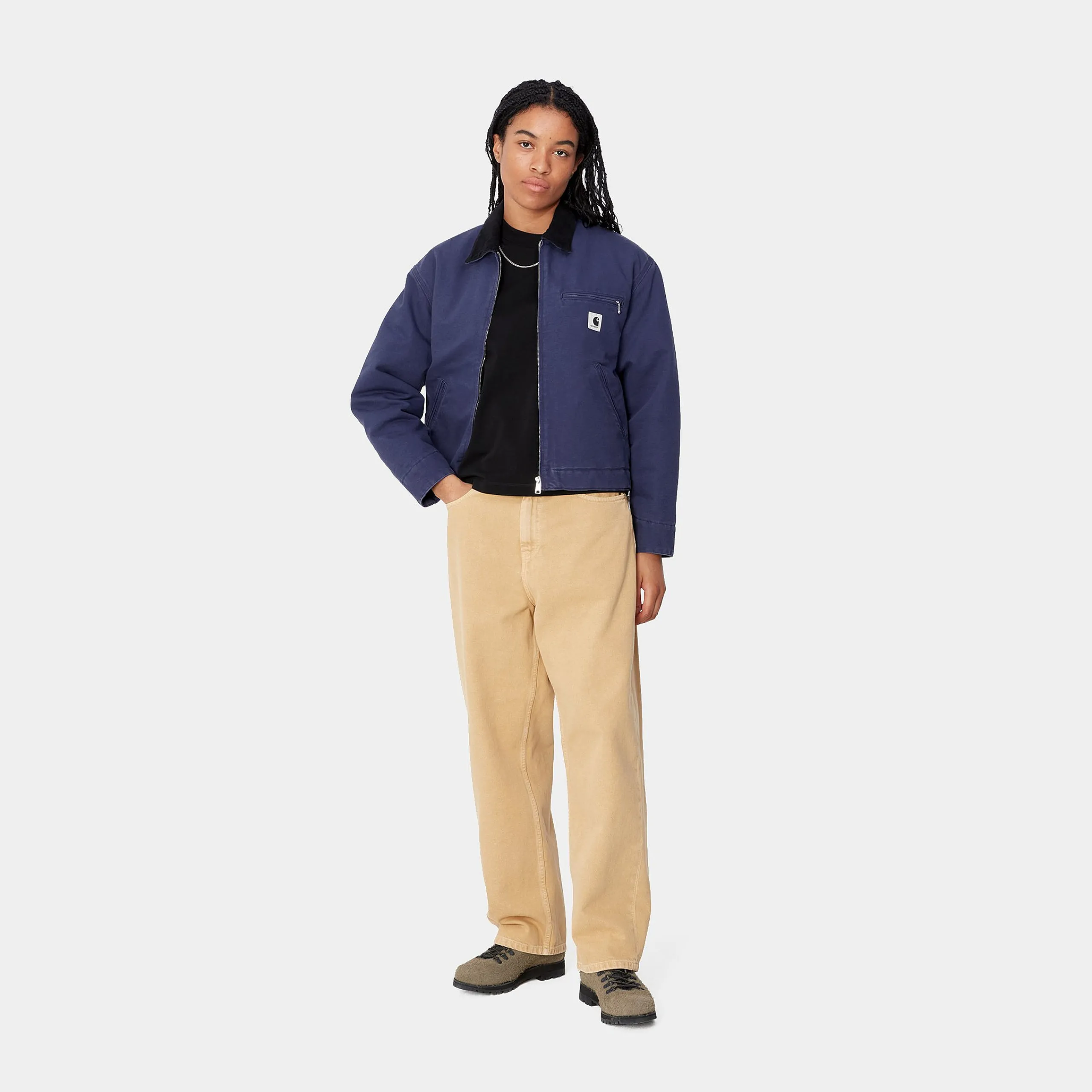 Jacken>Carhartt WIP W' OG Detroit Jacket (Winter) Aura / Black