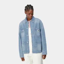 Jacken|Denim>Carhartt WIP W' OG Michigan Coat Blue