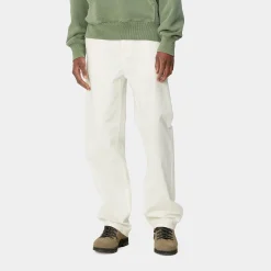 Hosen>Carhartt WIP W' Pierce Pant Straight Off-White