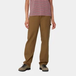 Hosen>Carhartt WIP W' Pierce Pant Straight Hamilton Brown