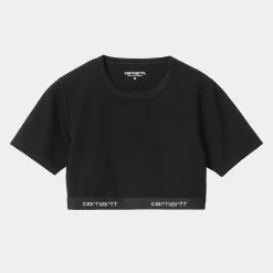 Unterwäsche>Carhartt WIP W' Script Crop Top Black
