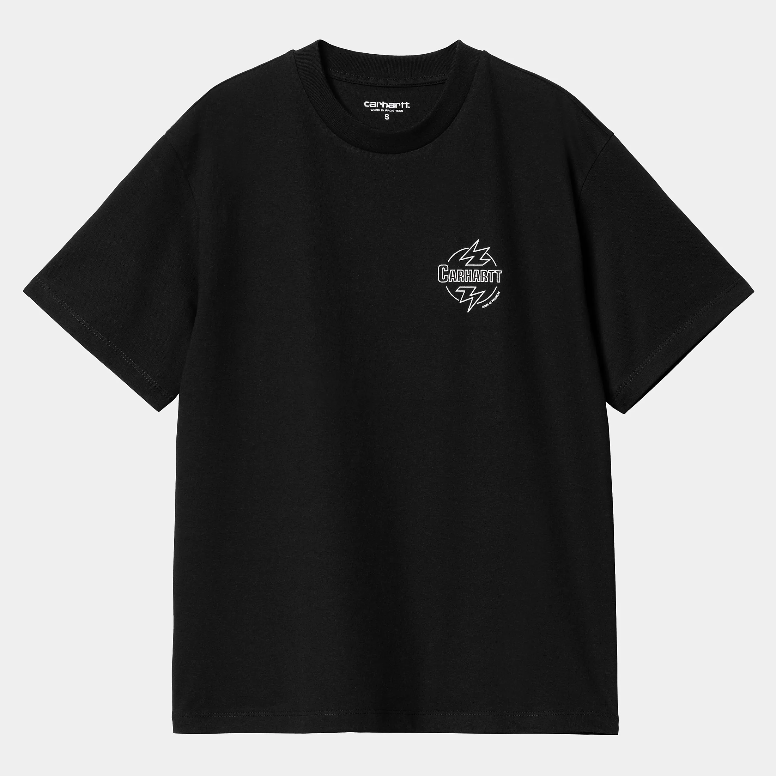 T-Shirts>Carhartt WIP W' S/S Ablaze T-Shirt Black / White