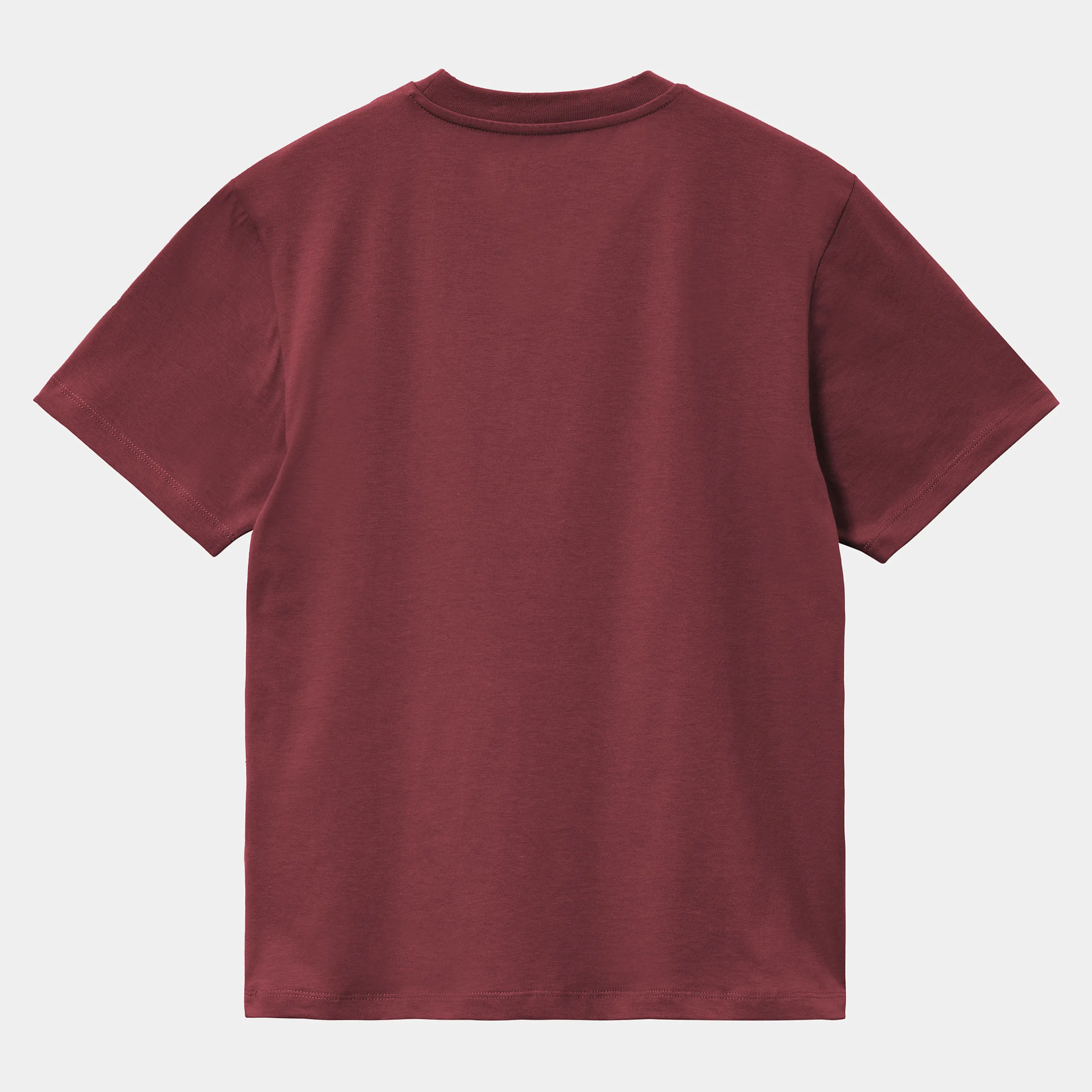 T-Shirts>Carhartt WIP W' S/S American Script T-Shirt Malbec