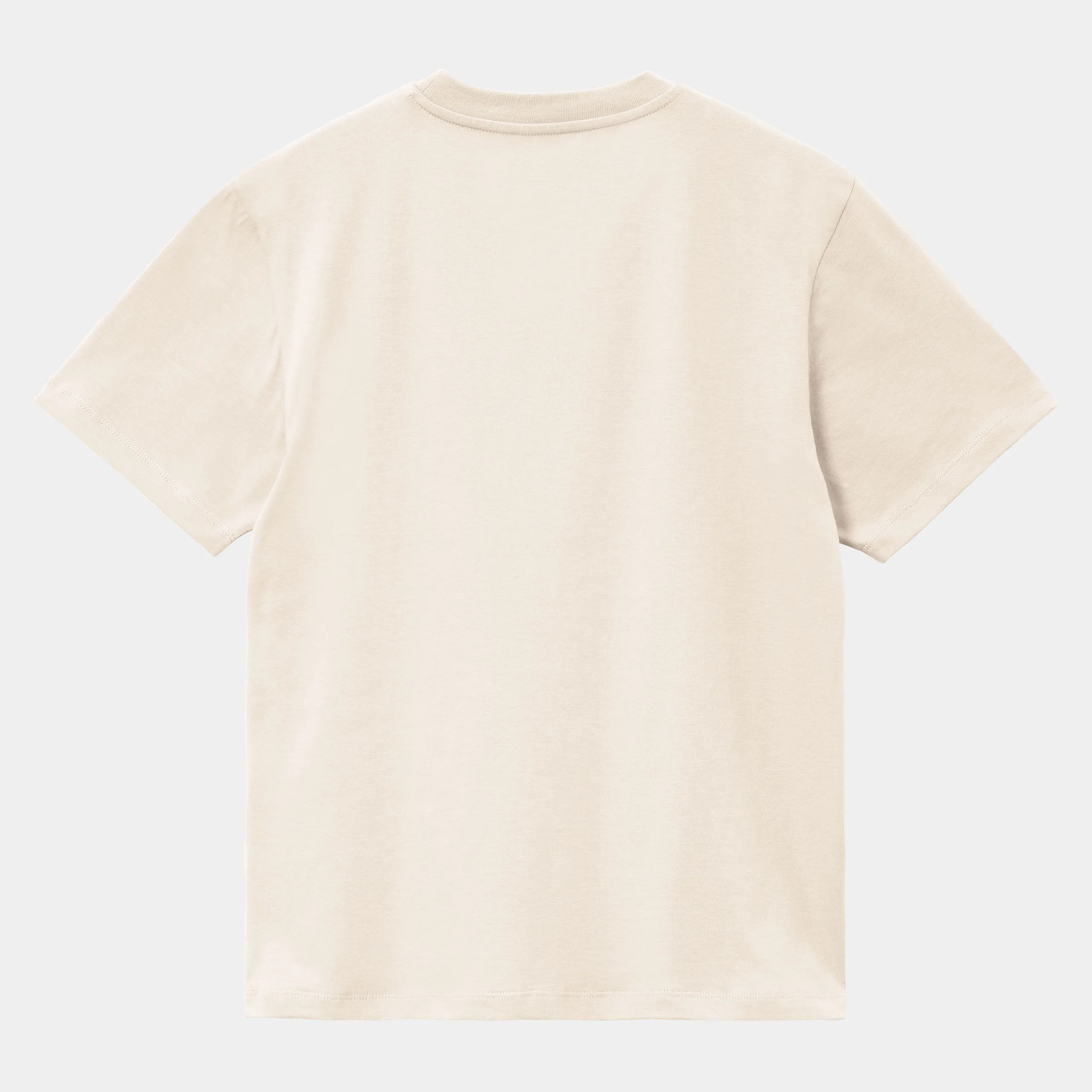 T-Shirts>Carhartt WIP W' S/S American Script T-Shirt Moonbeam
