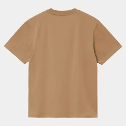 T-Shirts>Carhartt WIP W' S/S Chase T-Shirt Peanut / Gold