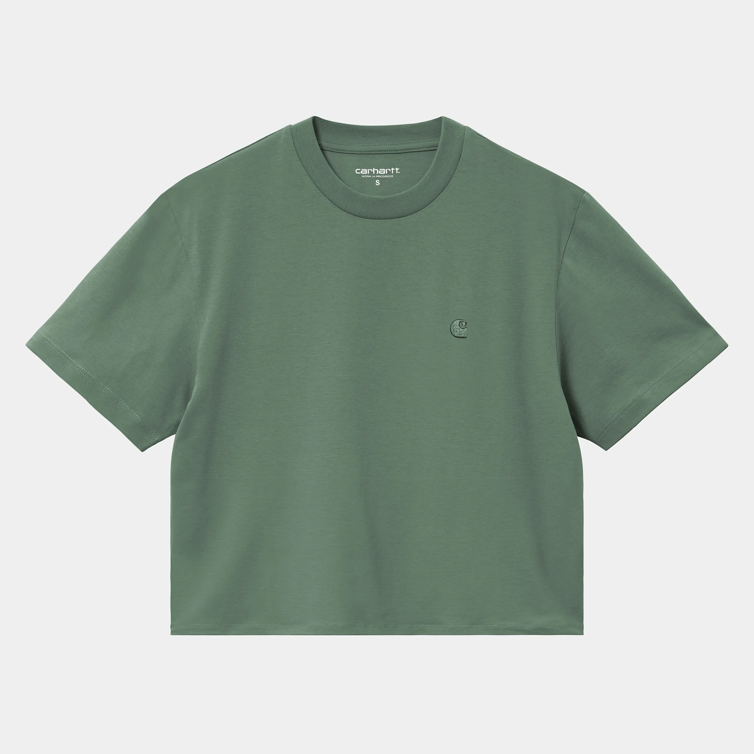 T-Shirts>Carhartt WIP W' S/S Chester T-Shirt Duck Green