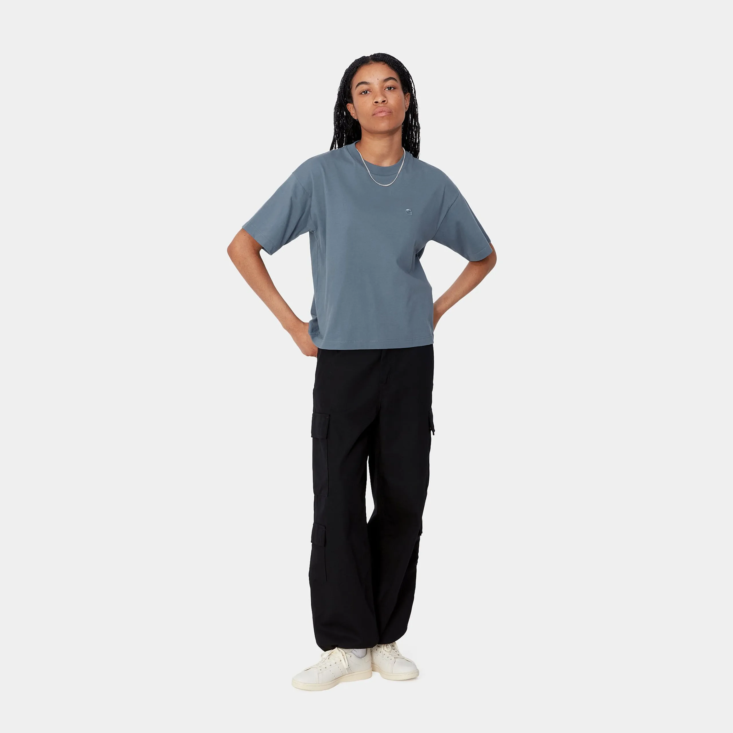 T-Shirts>Carhartt WIP W' S/S Chester T-Shirt Positano