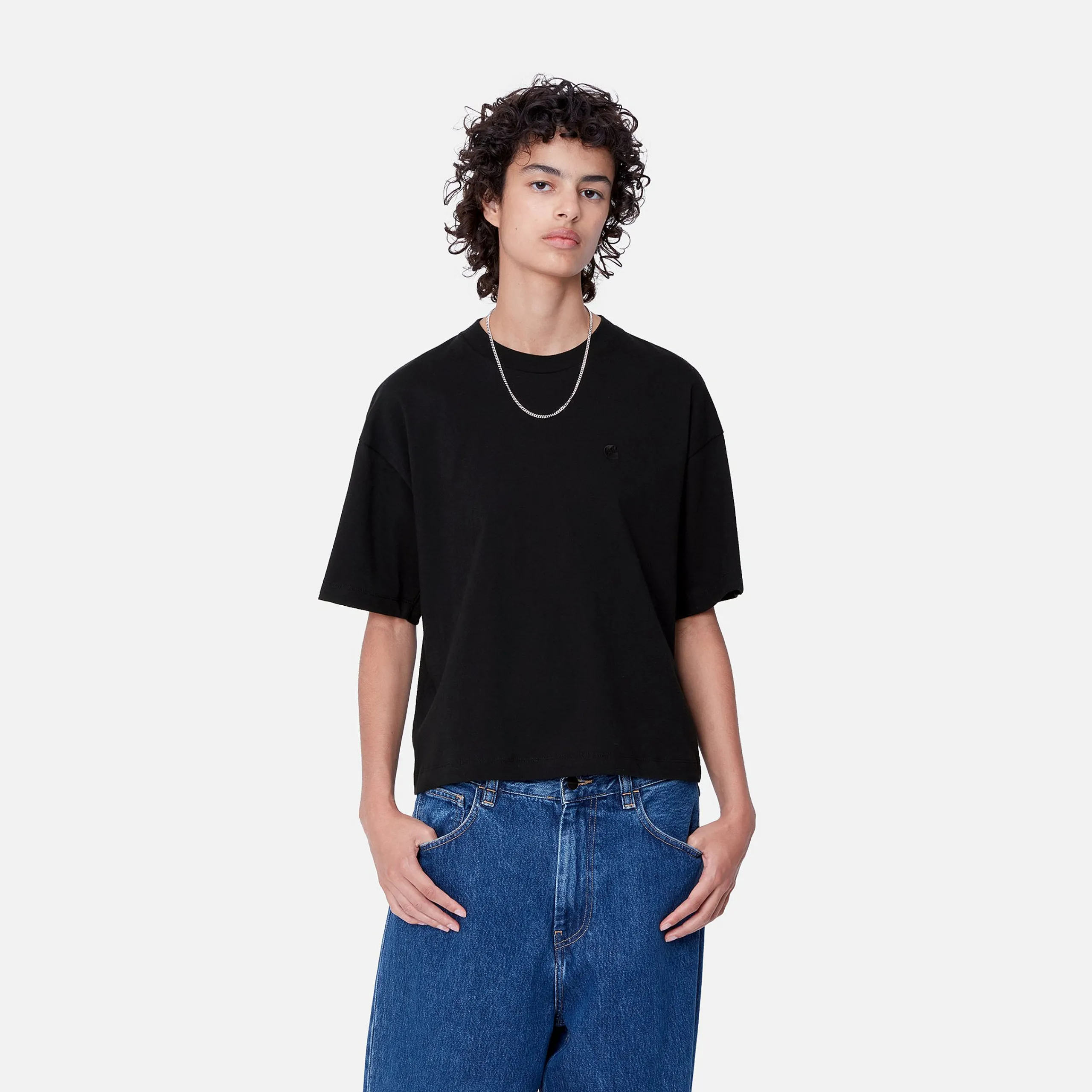T-Shirts>Carhartt WIP W' S/S Chester T-Shirt Black