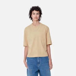 T-Shirts>Carhartt WIP W' S/S Colber T-Shirt Cornsilk
