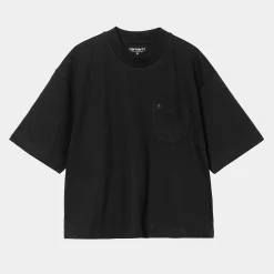 T-Shirts>Carhartt WIP W' S/S Colburn T-Shirt Black