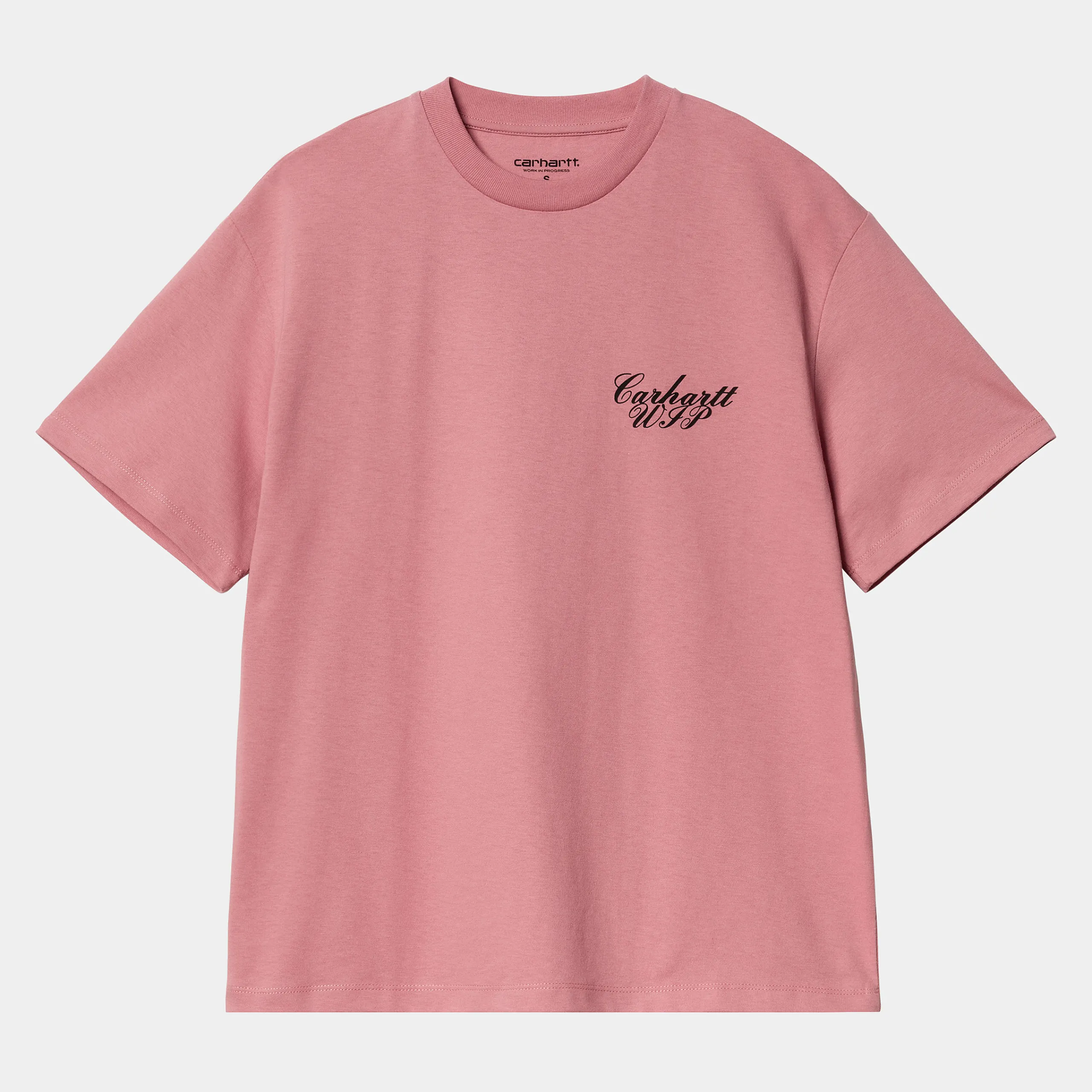 T-Shirts>Carhartt WIP W' S/S Exchange T-Shirt Dusty Rose / Black
